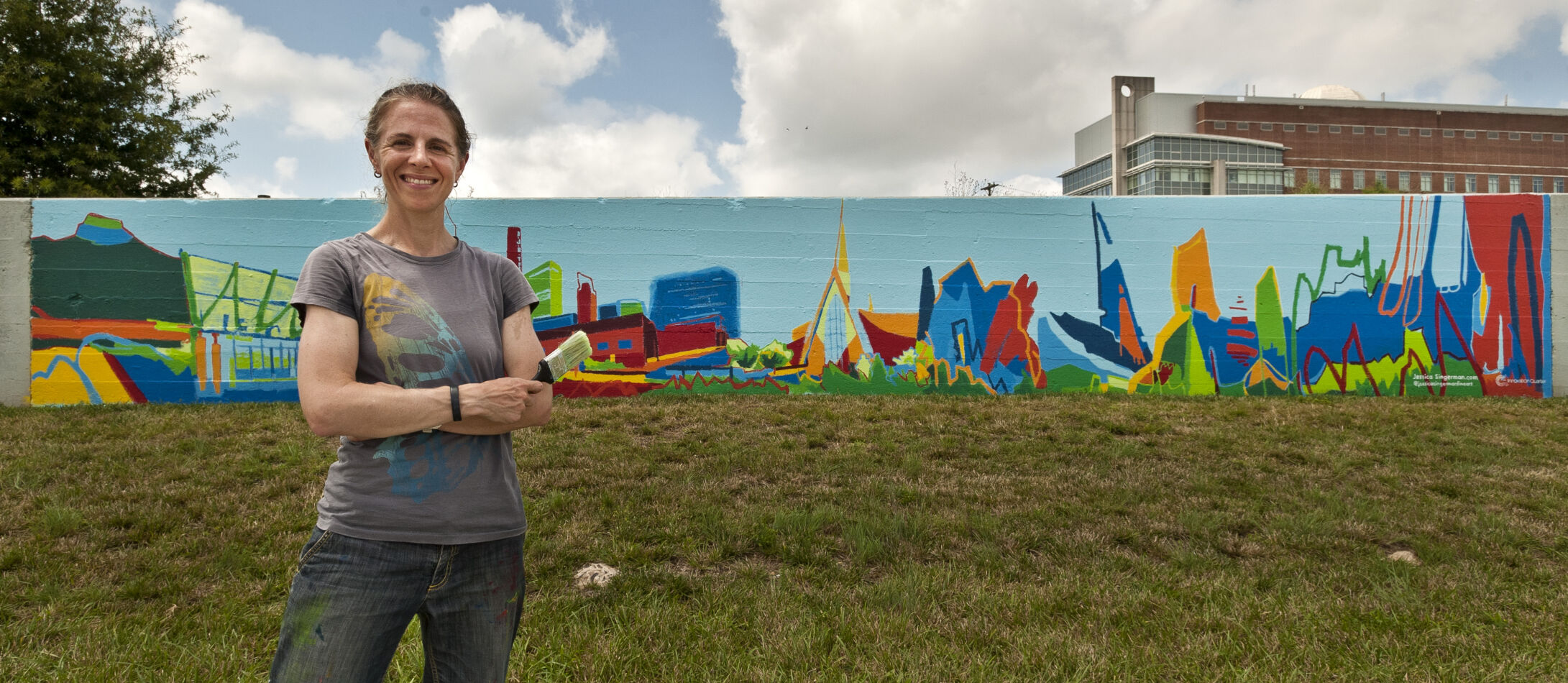 Jessica Singerman mural